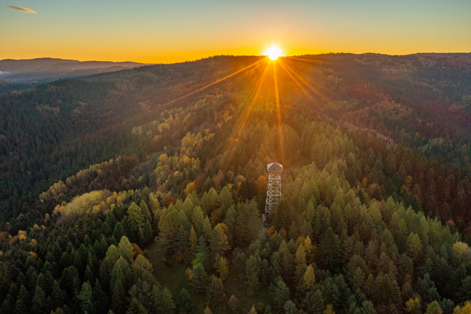 Aussichtsturm auf dem Mulnik-Hügel